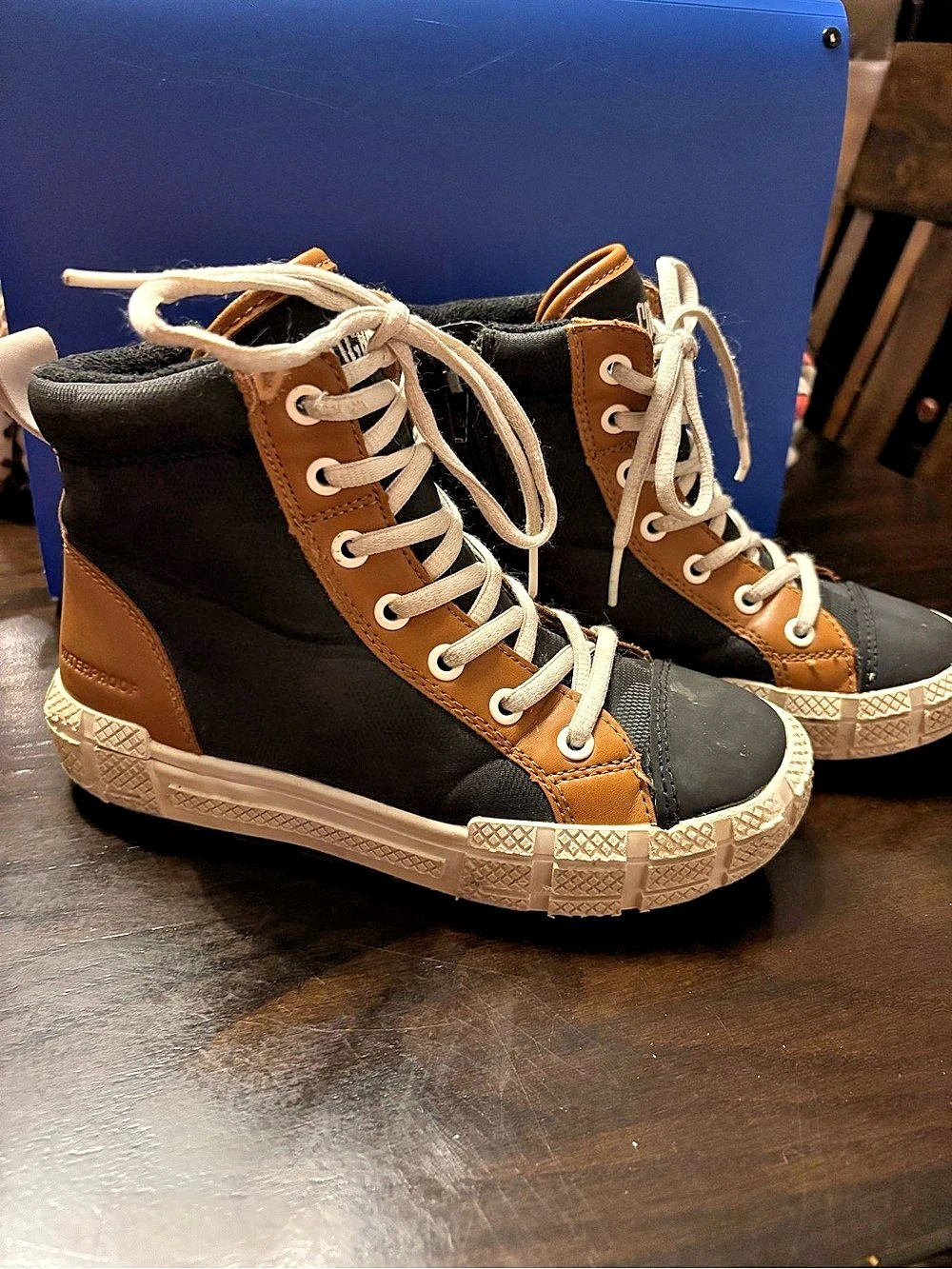 Boys - Cougar Waterproof High-Top Boots Boys US 2